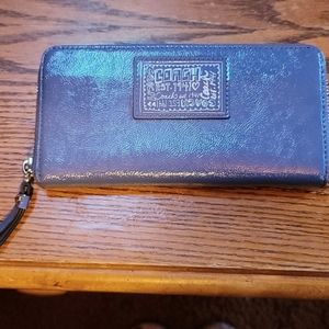 Blue Coach wallet